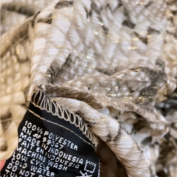 Y2K Snake Print Top - Picture 5 of 5